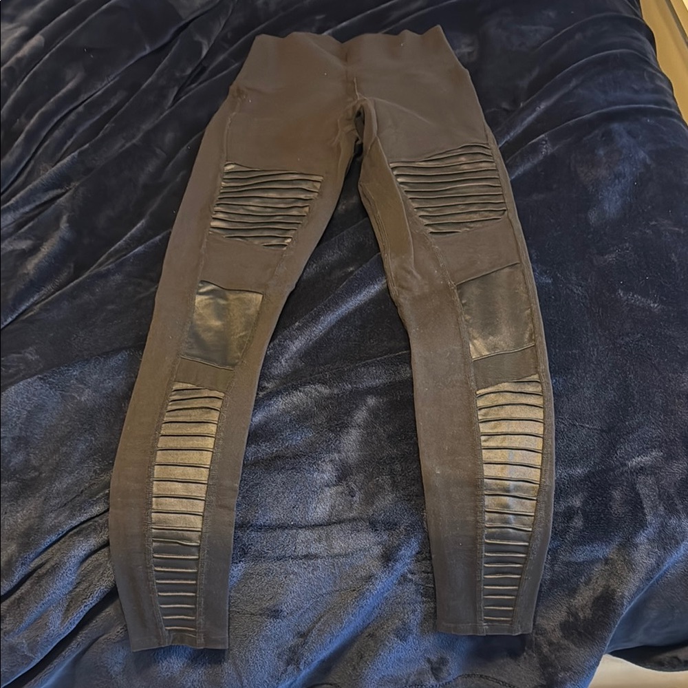 Alo high waist moto leggings